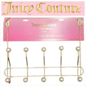 Juicy Couture Home Faux Pearl Over-the-Door Hooks